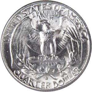 1953 S Washington Quarter BU Uncirculated Mint State 90% Silver 25c US Coin