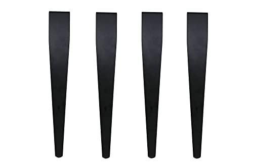 Shepherd Hardware 16" Adjustable Fit Table Clamp Legs, Black