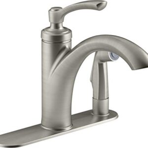 Kohler K-R29671-VS Linwood Kitchen Sink Faucet, Vibrant Stainless