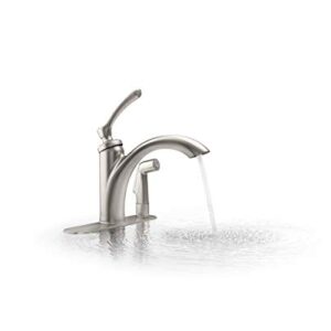 Kohler K-R29671-VS Linwood Kitchen Sink Faucet, Vibrant Stainless