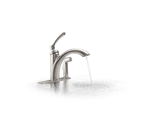 Kohler K-R29671-VS Linwood Kitchen Sink Faucet, Vibrant Stainless