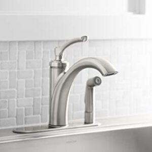 Kohler K-R29671-VS Linwood Kitchen Sink Faucet, Vibrant Stainless