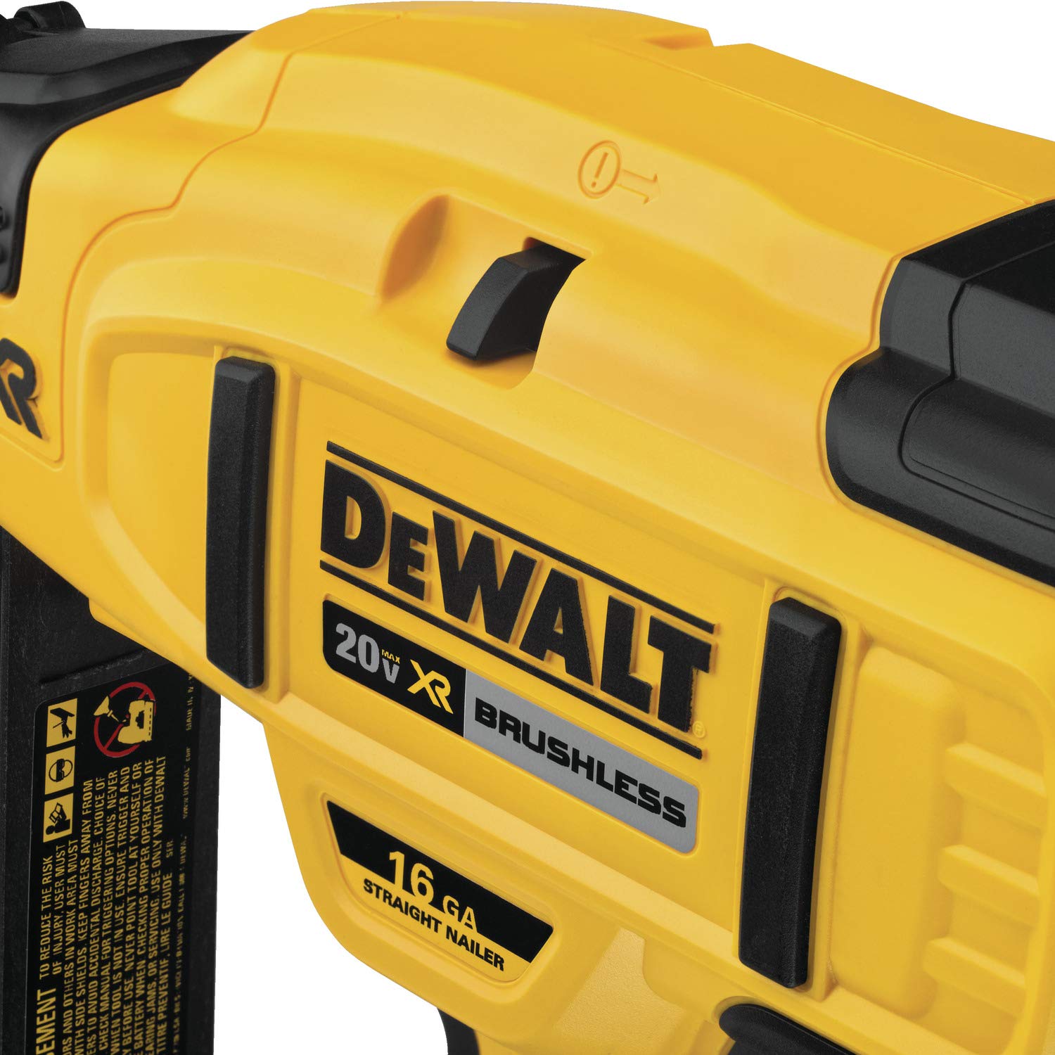 DEWALT 20V MAX* XR Finish Nailer, Straight, 16GA (DCN662B)