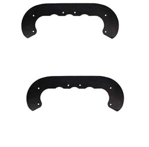 2 pack of 5662 rubber auger paddles; replaces ariens/gravely 53802900