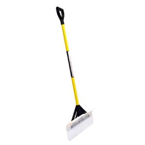 4PK Snow Plow 24" Wide Shovel Push Plow Commercial Residential D-Grip 50524