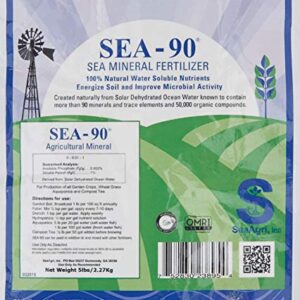 Root Naturally Sea-90 Ocean Mineral Organic Fertilizer - 5 Lb