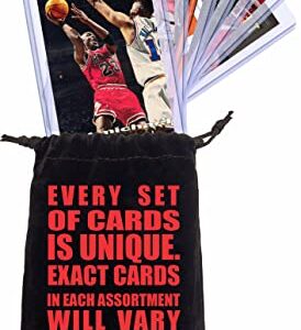 Basketball Cards: Giannis Antetokounmpo, Luka Doncic, James Harden, Trae Young, Donovan Mitchell, Bradley Beal, Michael Jordan ASSORTED Card Gift Bundle