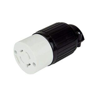 temco nema l14-20r female plug 20a 125/250v locking ul listed for generator