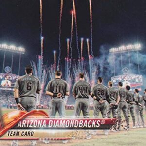 Arizona Diamondbacks 2018 Topps MLB Baseball Complete Mint Hand Collated 23 Card Team Set with Paul Goldschmidt and Zach Greinke plus