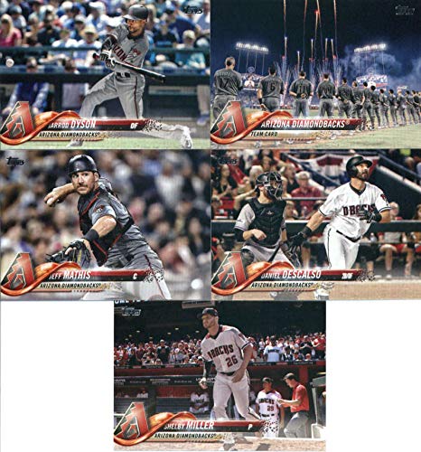 Arizona Diamondbacks 2018 Topps MLB Baseball Complete Mint Hand Collated 23 Card Team Set with Paul Goldschmidt and Zach Greinke plus