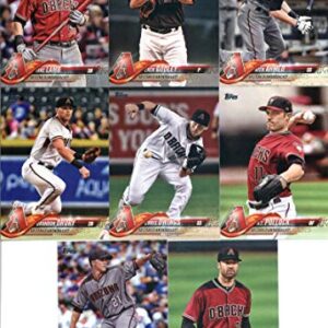 Arizona Diamondbacks 2018 Topps MLB Baseball Complete Mint Hand Collated 23 Card Team Set with Paul Goldschmidt and Zach Greinke plus