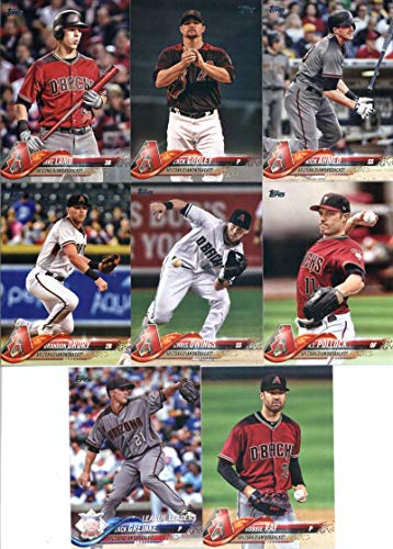 Arizona Diamondbacks 2018 Topps MLB Baseball Complete Mint Hand Collated 23 Card Team Set with Paul Goldschmidt and Zach Greinke plus