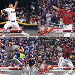 Arizona Diamondbacks 2018 Topps MLB Baseball Complete Mint Hand Collated 23 Card Team Set with Paul Goldschmidt and Zach Greinke plus