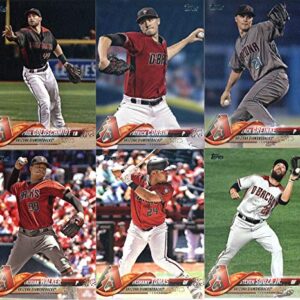 Arizona Diamondbacks 2018 Topps MLB Baseball Complete Mint Hand Collated 23 Card Team Set with Paul Goldschmidt and Zach Greinke plus