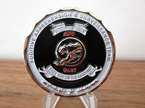 Aurora Colorado Police Fugitive Apprehension and Surveillance Team Challenge Coin