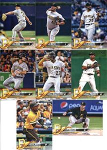 pittsburgh pirates 2018 topps complete mint hand collated 20 card team set with tyler glasnow and josh bell future stars cards plus