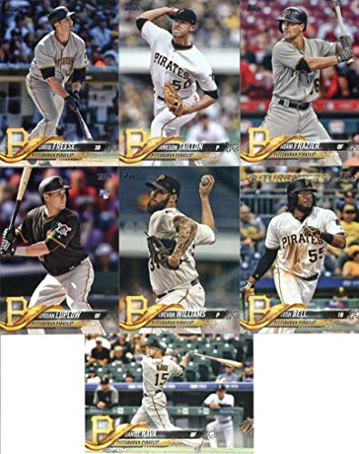 Pittsburgh Pirates 2018 Topps Complete Mint Hand Collated 20 Card Team Set with Tyler Glasnow and Josh Bell Future Stars cards plus