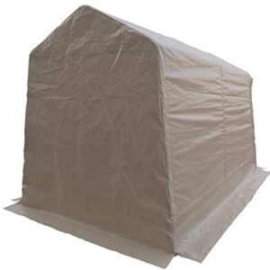 IMPACT CANOPY 70018150 Portable 6x8 Shed, Tan