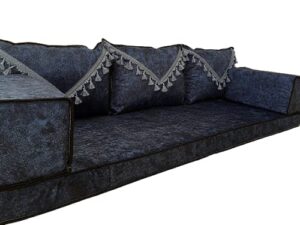 arabic majlis sofa, arabic floor seating, loveseat, arabic cushions, jalsa - ma 74