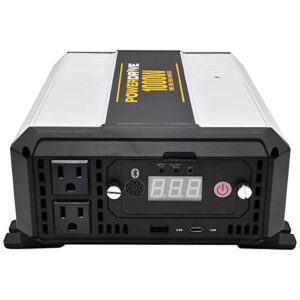 POWERDRIVE Powerdrive 1000W, Bluetooth Pure Sine Wave, Power Inverter