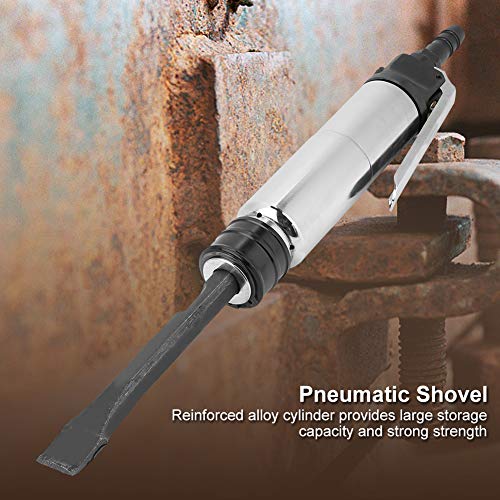 Akozon Pneumatic Hammer Shovel Tool Industrial Powerful Handle Straight Type Air Chisel Pneumatic Shovel Tool