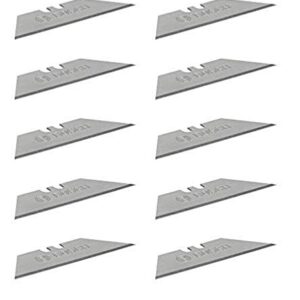 Bosch Professional Ten Replacement Blades for Folding Knife (incl. Trapezoid Blades, one-Hand Dispenser, Safety Transport Box)