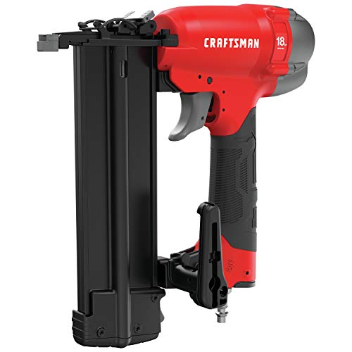 CRAFTSMAN Brad Nailer, 18GA, Pneumatic Nail Gun (CMPBN18K)