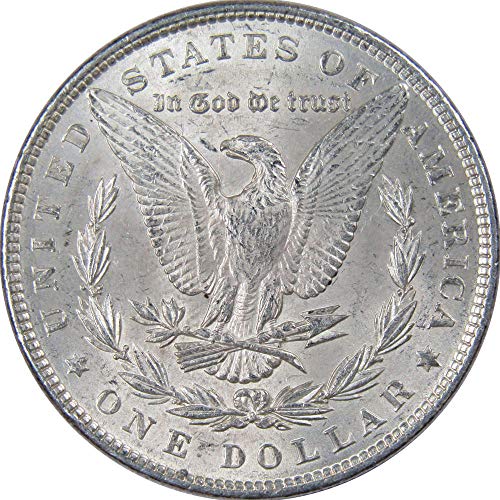 1886 Morgan Dollar Choice About Uncirculated 90% Silver $1 US Coin Collectible