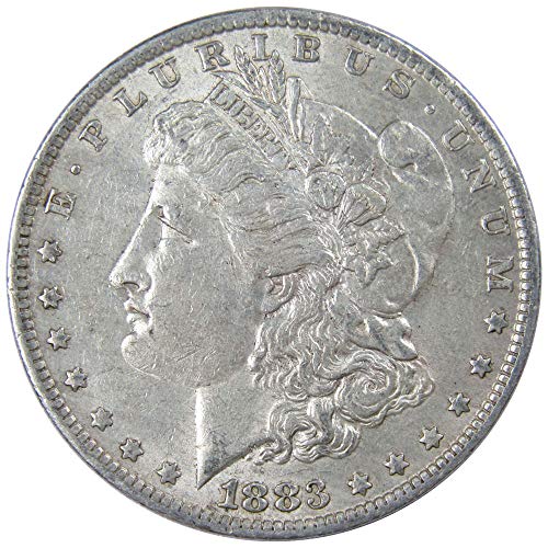 1883 O Morgan Dollar AU About Uncirculated 90% Silver $1 US Coin Collectible