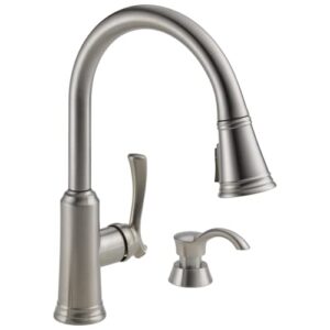 delta 19963z-sssd-dst lakeview kitchen faucet, stainless