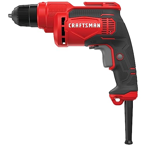 CRAFTSMAN Drill/Driver, 3/8 inch, 7 Amp, Corded (CMED731)