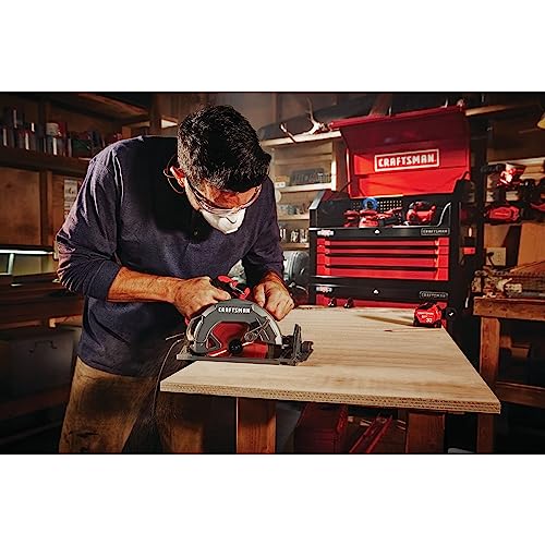 CRAFTSMAN Circular Saw, 7-1/4 inch, 15 Amp, Corded (CMES510)