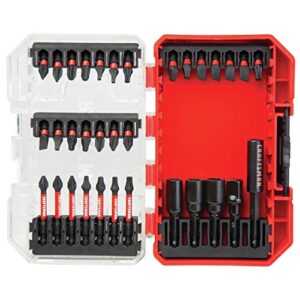 craftsman impact screwdriver bit set phillips, slotted and torx, screwdriving impact ready bits, 33 pieces (cmaf1333)