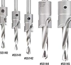 Amana Tool 55142 Carbide Tipped Shankless Counterbore with Slow Spiral #24 Screw 3/4 D x 3/8 Drill D x 3/8 Drill SHK