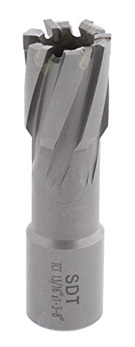 Steel Dragon Tools DNTX-C0812 13/16" x 1-3/8" Carbide Tip Annular Cutter 3/4" Weldon Shank