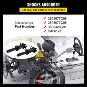 Mophorn Rear Cab Air Shock Absorber for International Prostar 2008+ 3595977C96 3595977C95 Cab Air Shock Dampen the Driving Vibration (Two Piece(a pair))