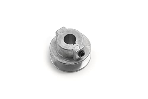 Terre Products - V-Groove/V-Belt Drive Pulley, 1.5'' Outside Diameter, 1/2" Bore, Die Cast, Z3A Zinc Alloy, Compatible Replacement for Chicago Die Cast 150A