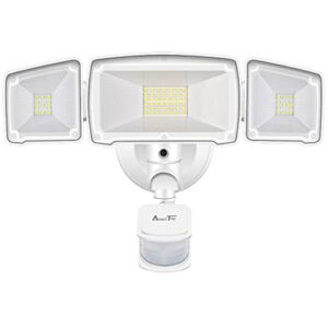 ameritop motion sensor lights outdoor, 2-in-1 ultra bright 3500lm 35w led security flood lights with motion sensor mode & dusk to dawn sensor mode/etl certified, ip65 waterproof