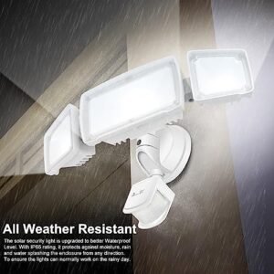 AmeriTop Motion Sensor Lights Outdoor, 2-in-1 Ultra Bright 3500LM 35W LED Security Flood Lights with Motion Sensor Mode & Dusk to Dawn Sensor Mode/ETL Certified, IP65 Waterproof