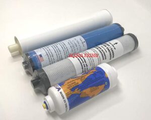 microline 435 ro pre & post filters with compatible replacement membrane kit