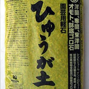 Japanese Hyuga Pumice for Orchid & Bonsai Tree Soil Mix - Medium Grain (6 mm～12 mm) 18 Liter