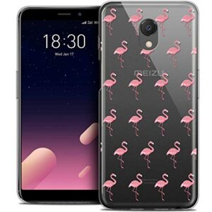 meizu m6s case for 5.7 inch ultra slim pink flamingo pattern