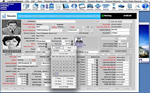 Property Management Software - Landlord Report (MAC/WIN) - 5 Units