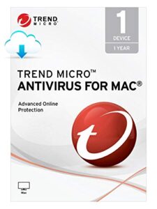 trend micro security for mac 1 user [digital] [mac download]
