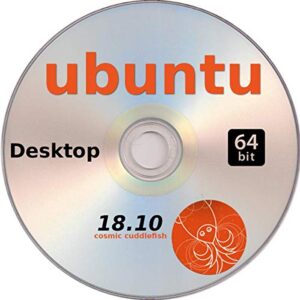 ubuntu linux 18.10, standard desktop (gnome), 64 bit, live boot / installation