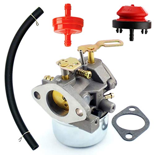 Carbman 640052 Carburetor for Tecumseh HMSK80 HMSK90 8hp 9hp 10hp LH318SA LH358SA for Snow Blower Generator Chipper Shredder 640054 640349 640058 640058A for Oregon 50-659 STENS 520-926 Carb (640054)