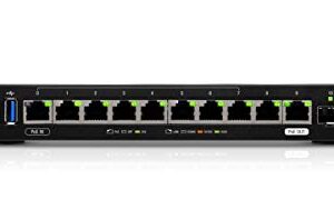 Ubiquiti Networks 12-Port EdgeRouter 12 Advanced Network Router with 10x Gigabit RJ45 Routing Ports 2X Gigabit SFP Ports .with Rackmount Bracket to Mount EdgeMAX Products in Standard 19" Racks.Bundle