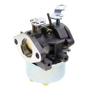 AUTOKAY 632334A Snowblower Carburetor with Gasket for Tecumseh 7 8HP HM70 HM80 HMSK80 HMSK90 Toro Ariens Mtd Sears Oregon 50-642 Snow Blower Engine Tecumseh 632370A 632110 632111 632334 632370 632536