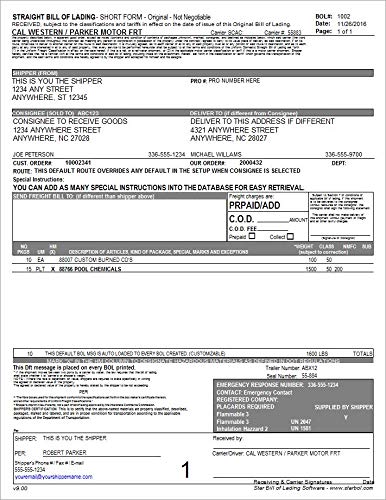 Star Bill of Lading SE - CD