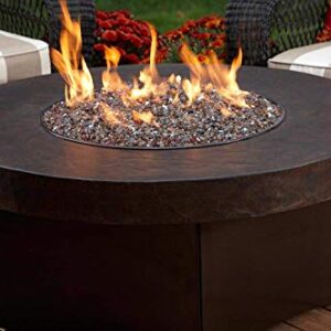 Midwest Hearth Whistle Free Gas Flex Line for Fire Pit and Fireplace - Stainless Steel (18" Long)